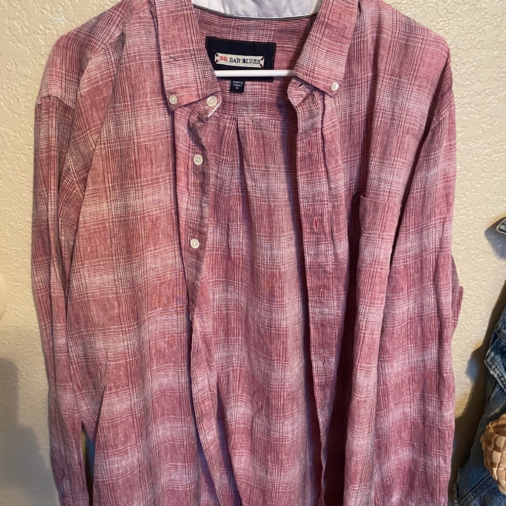 32 bar blues button down long sleeve
